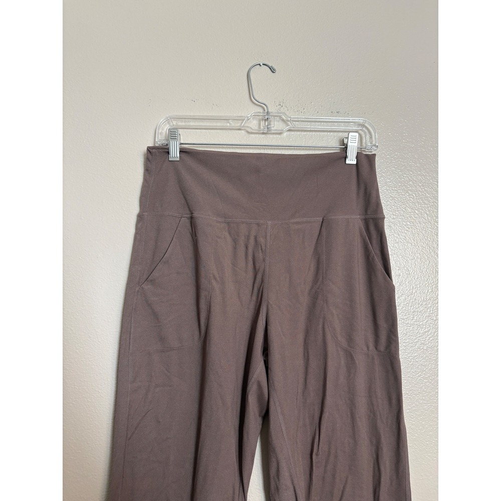 Colorfulkoala Women's XL High Waisted Joggers Mauve Brown Pockets Active Pants